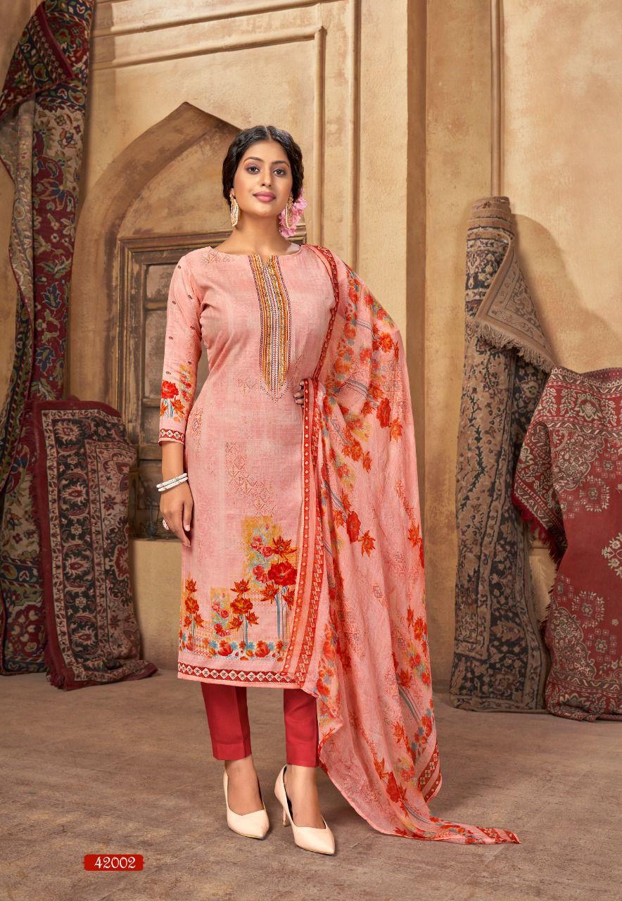 Punjabi Kudi 42 Latest Designer Fancy Casual Wear Designer Dress Material Collection